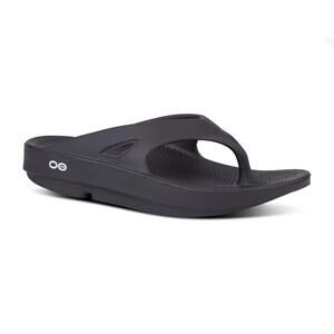 OOFOS WOMEN'S OORIGINAL SANDAL - BLACK‎ US 10, EU 41